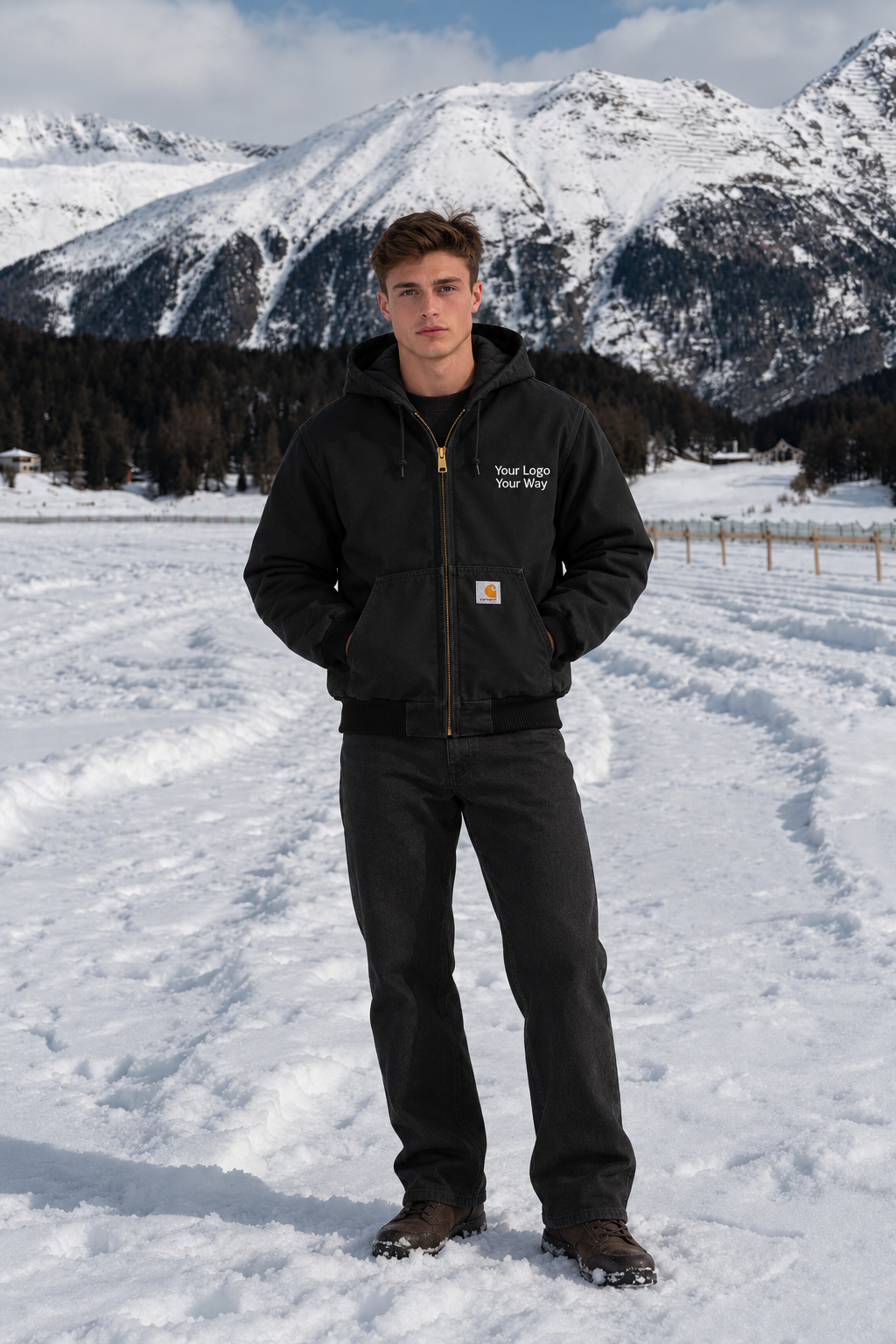 Carhartt Loose Fit Firm Duck Active Jacket image 4