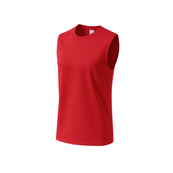 SanmarATC™ EVERYDAY COTTON SLEEVELESS TEE. ATC1002 — Custom Printed — Merch Express