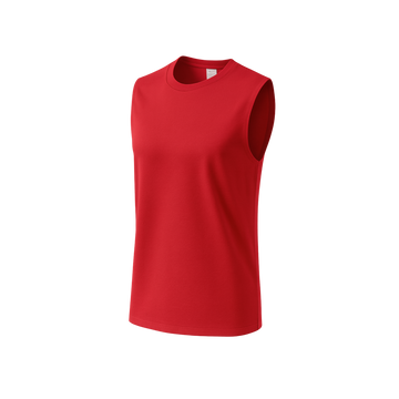 SanmarATC™ EVERYDAY COTTON SLEEVELESS TEE. ATC1002 — Custom Printed — Merch Express
