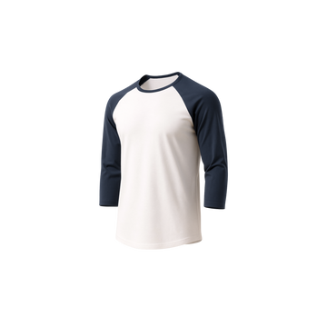 SanmarATC™ EUROSPUN® RING SPUN BASEBALL TEE. ATC0822 — Custom Printed — Merch Express