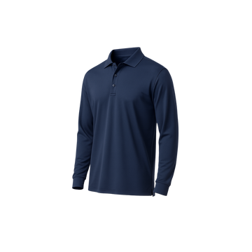 SanmarCOAL HARBOUR® LONG SLEEVE POLO. S365LS — Custom Printed — Merch Express