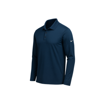SanmarNKDC2104 - NIKE Dri-FIT MICRO PIQUE 2.0 LONG SLEEVE POLO — Custom Printed — Merch Express