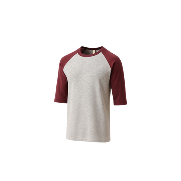 SanmarATC™ EUROSPUN® RING SPUN BASEBALL TEE. ATC0822Y — Custom Printed — Merch Express
