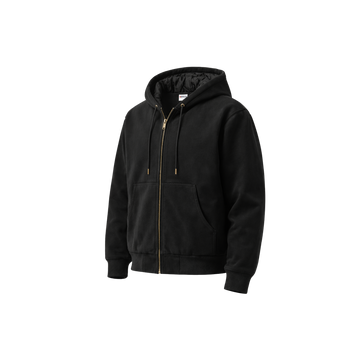 SanmarATC WeRK™ YUKON HOODED BOMBER JACKET. WeRK7645 — Custom Printed — Merch Express