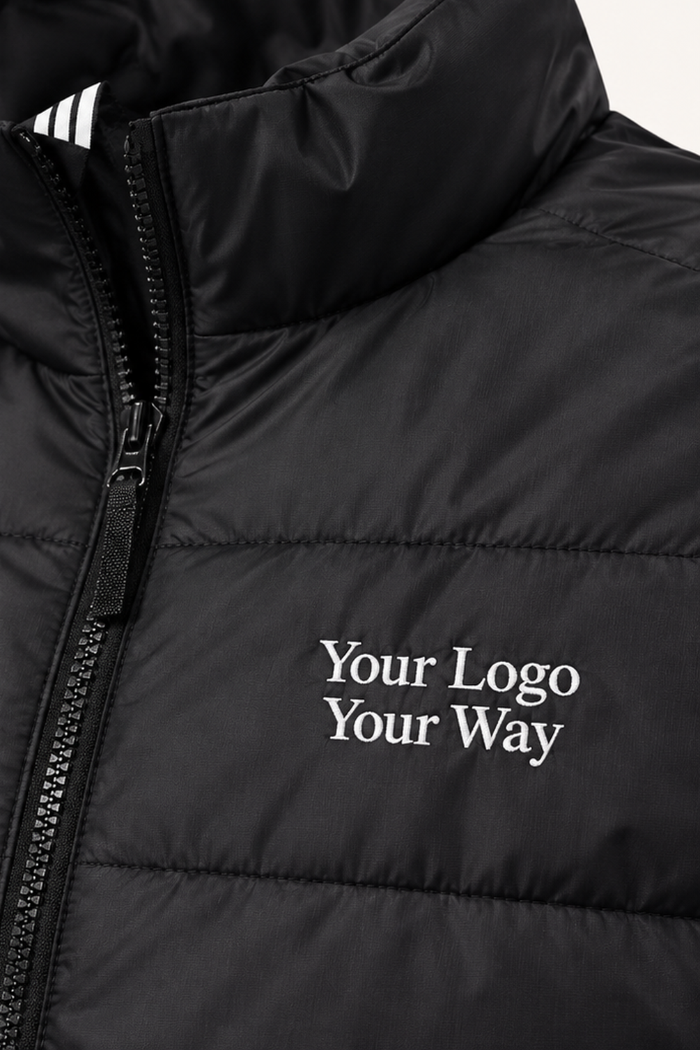 Adidas A570 Men's 3-Stripes Puffer Full-Zip Jacket image 3