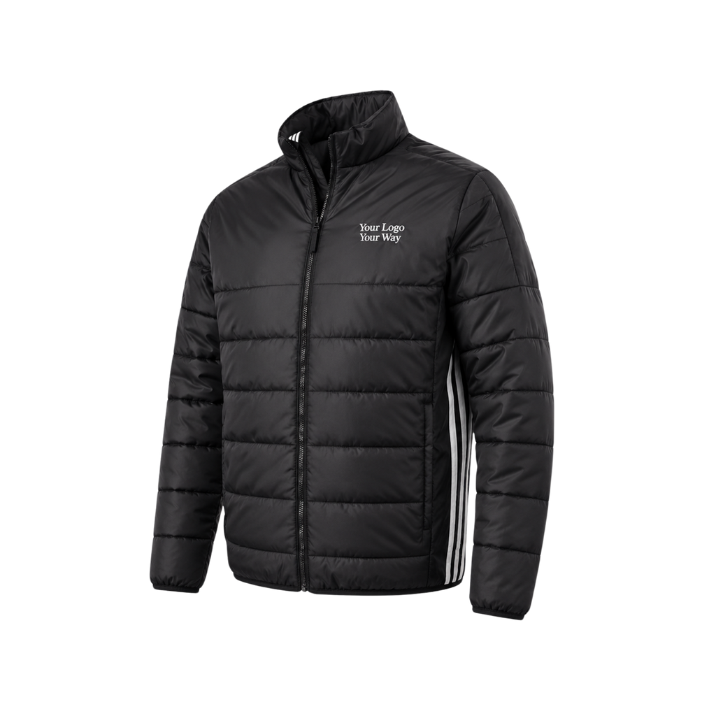 Adidas A570 Men's 3-Stripes Puffer Full-Zip Jacket image 1
