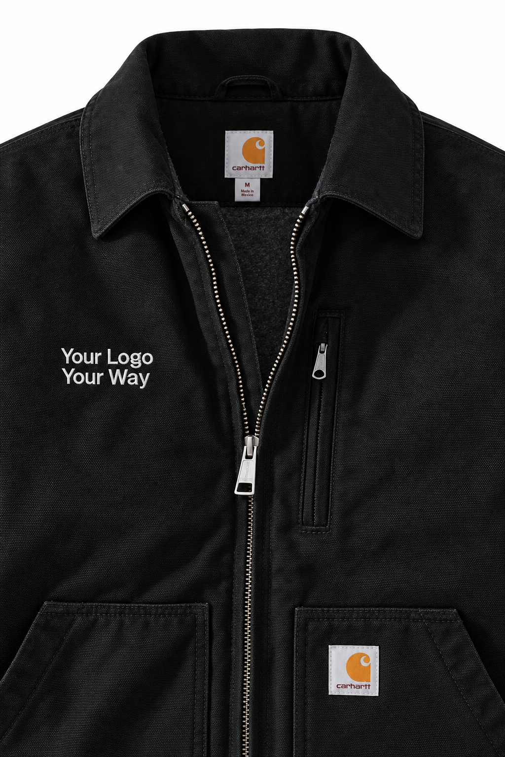 Carhartt Loose Fit Washed Duck Sherpa Lined Coat image 3