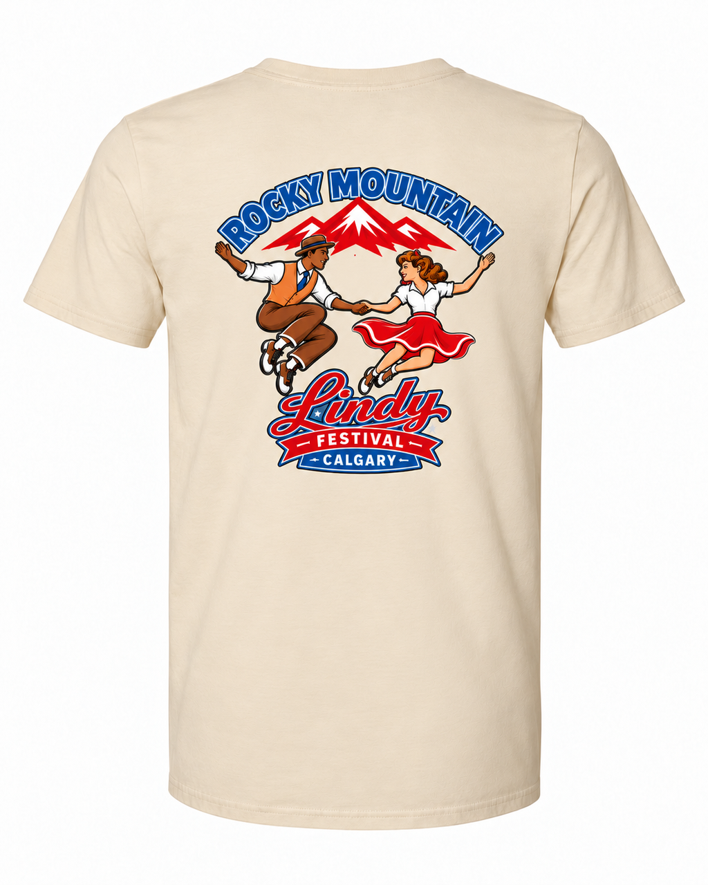 Rocky Mountain Lindy festival Generic - Gildan 64000 image 2