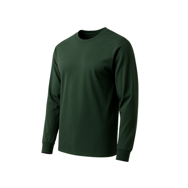 SanmarATC™ EVERYDAY COTTON LONG SLEEVE YOUTH TEE. ATC1015Y — Custom Printed — Merch Express