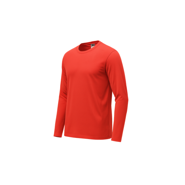 CSWAdult Men Long Sleeve Crewneck T-Shirt S05937 — Custom Printed — Merch Express