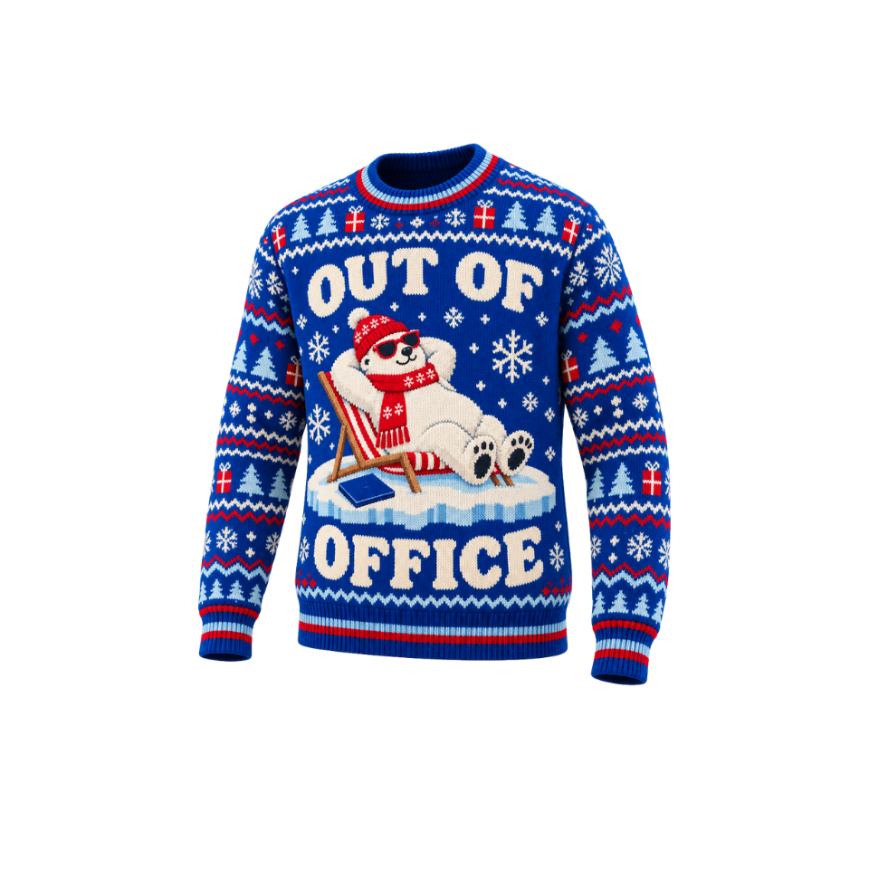 Small Run Custom Knit Ugly Holiday Sweater image 1